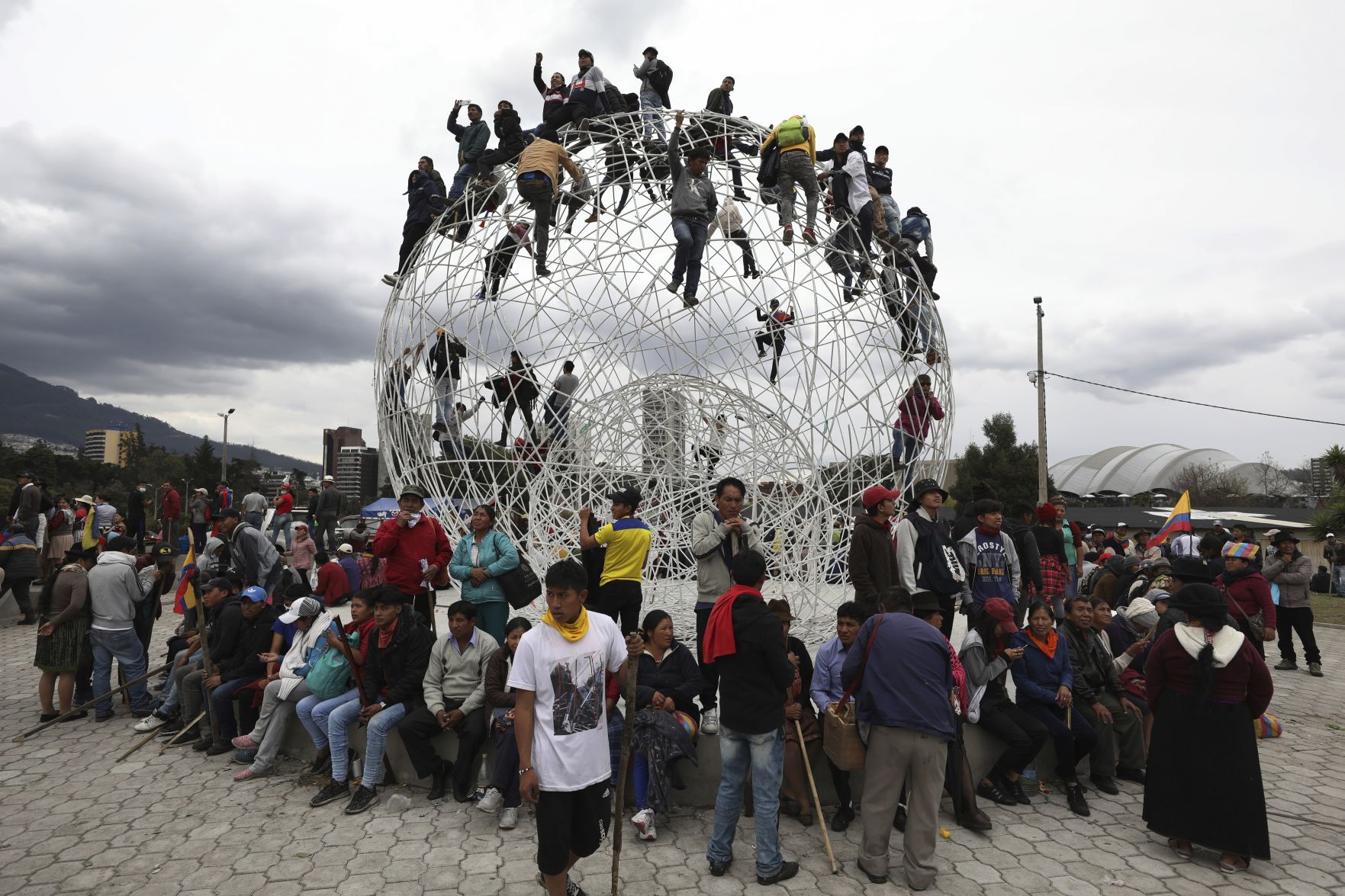 APTOPIX Ecuador Political Crisis